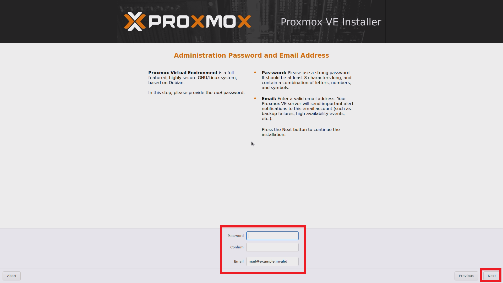 proxmox administration