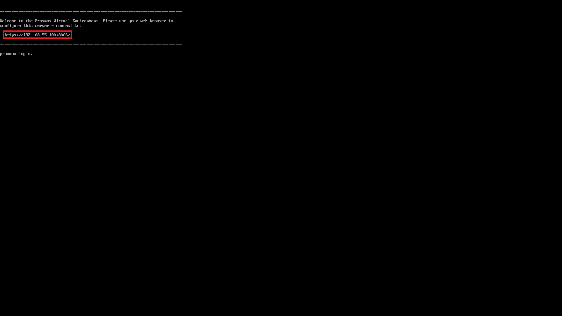 proxmox server